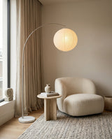 Soralen Floor Curated Finished Iron Floor Lamp – macro detail view #1