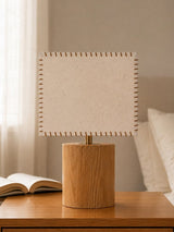 Sorella Curated Solid Hardwood Table Lamp – spatial dining room perspective