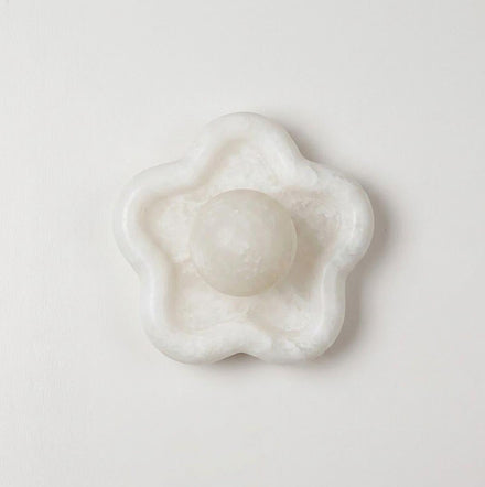 Star Alabaster Wall Sconce