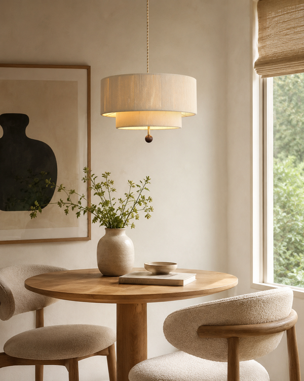 Tandemere Curated Iron & Glass Pendant Light