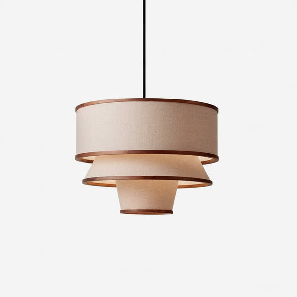Tierova Curated Iron & Glass Pendant Light