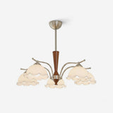 Tresswick Curated Mouth-Blown Frosted Glass Chan – Mouth-Blown Frosted Glass Chandelier