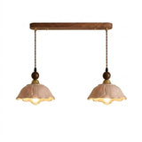 Velmira Curated Solid Brass Pendant Light – 2 Heads L 60cm x H 150cm  ∅ 23.6 x H 59 finish configuration