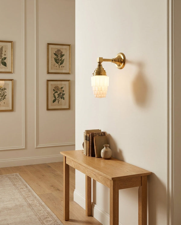 Velmont Curated Mouth-Blown Frosted Glass Wall S