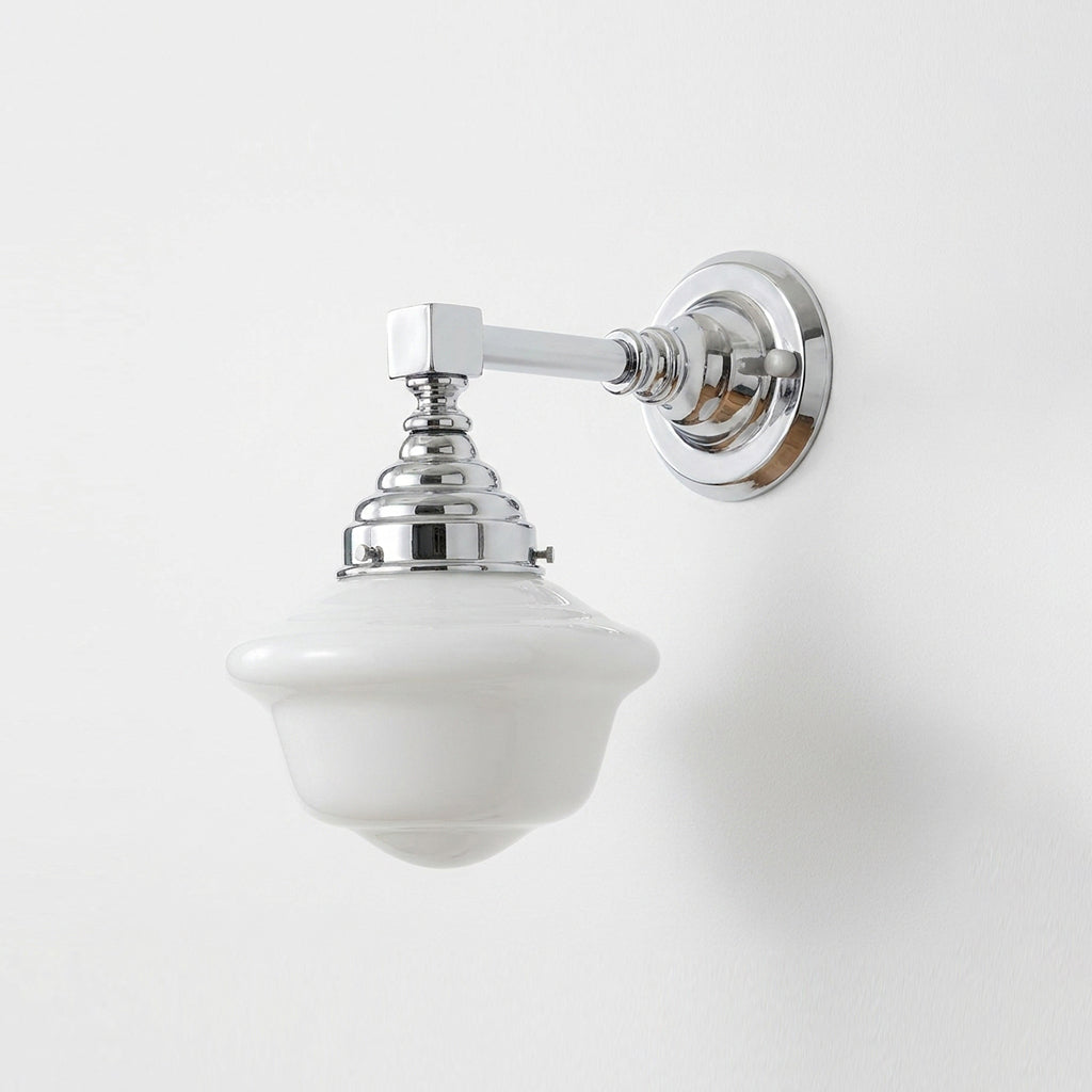Velmont Curated Mouth-Blown Frosted Glass Wall S – Model A W 20cm x H 30.5cm  W 7.8 x H 12 finish configuration