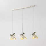 Verdalia Curated Hand-Thrown Ceramic Pendant Lig – 3 Heads L 80cm x H 150cm  ∅ 31.5 x H 59 finish configuration