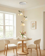 Verdalia Curated Hand-Thrown Ceramic Pendant Lig – handcrafted surface texture
