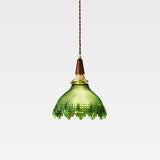 Verdane Curated Mouth-Blown Frosted Glass Pendan – Dia 19cm x H 23cm ∅ 7.5 x H 9.05 finish configuration