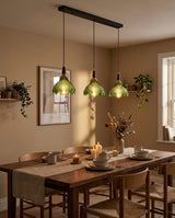 Verdane Curated Mouth-Blown Frosted Glass Pendan – architectural ceiling profile