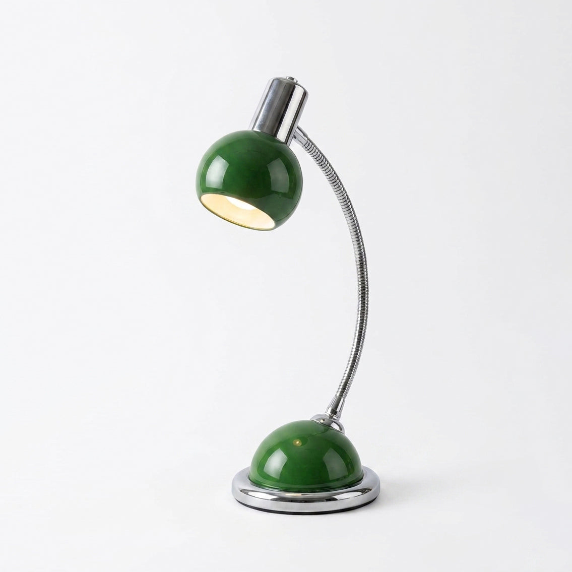 Vermilo Curated Iron & Glass Table Lamp – W 16cm x H 45cm  W 6.3 x H 17.7 finish configuration #1 #2