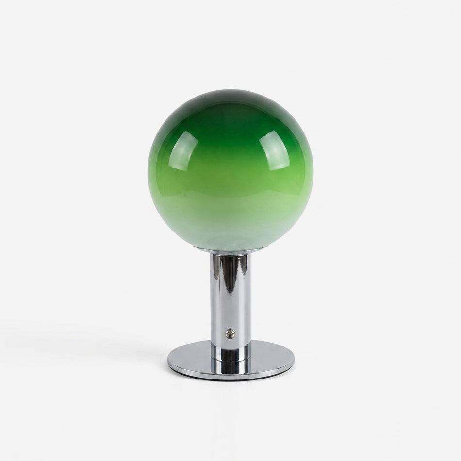 Veylan Curated Mouth-Blown Frosted Glass Table L – Mouth-Blown Frosted Glass Table Lamp