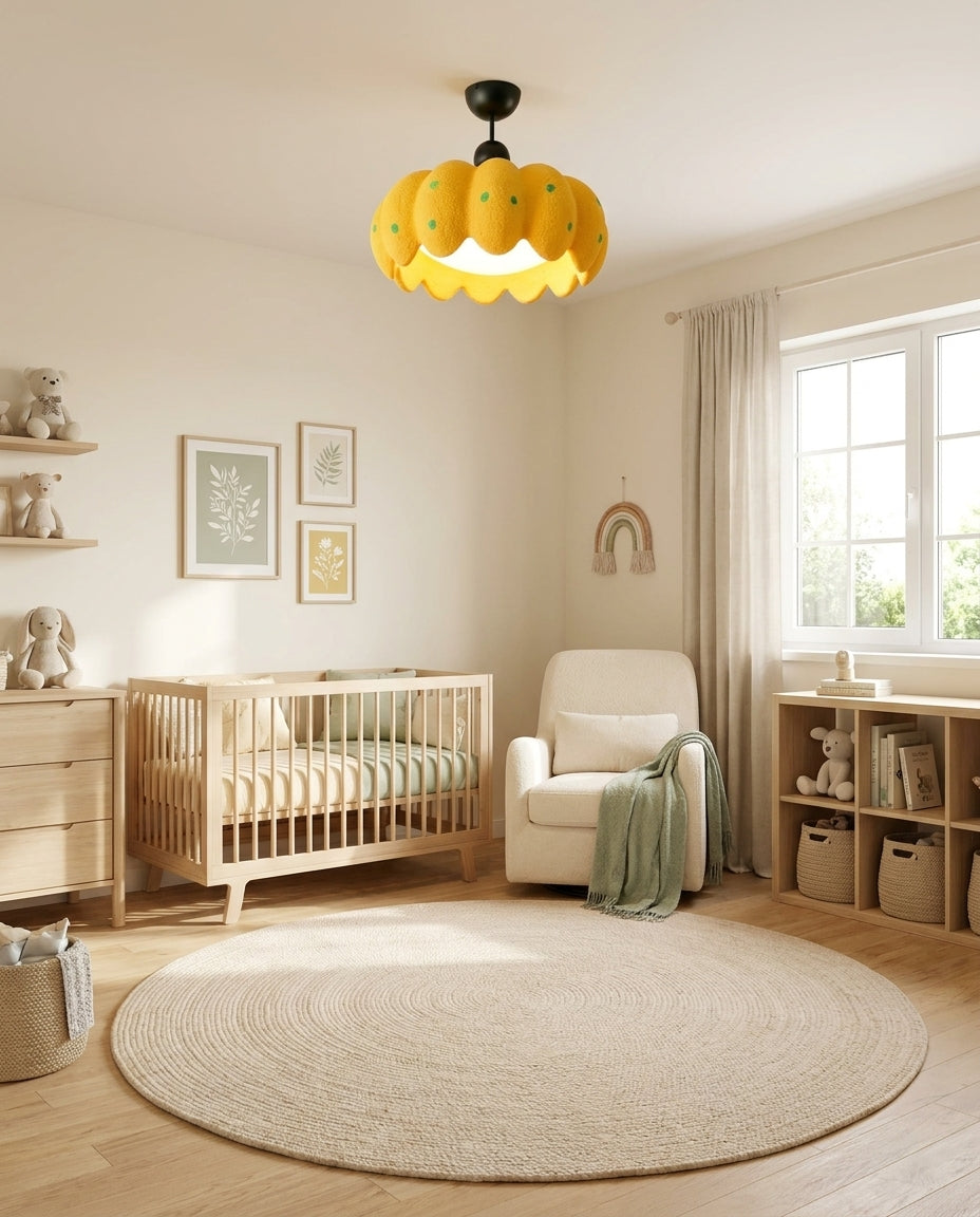 Zestara Curated Iron & Glass Flush Mount Ceiling