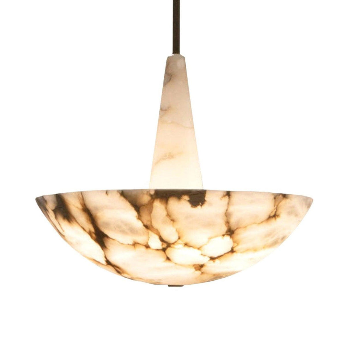 Domus Alabaster Curated Alabaster Chandelier – ∅ 27.6 x H 27.6  Dia 70cm x H 70cm finish configuration