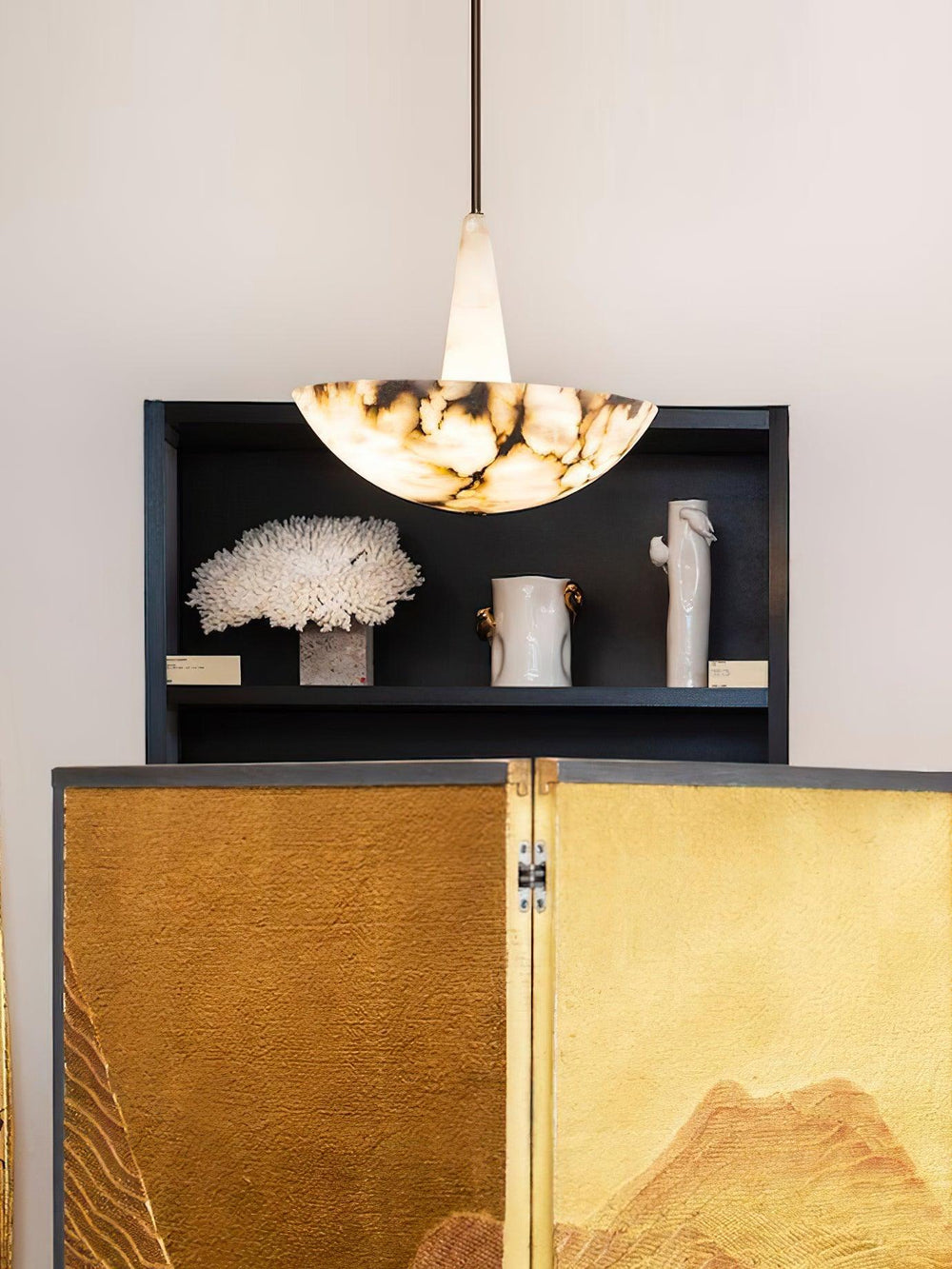 Domus Alabaster Curated Alabaster Chandelier
