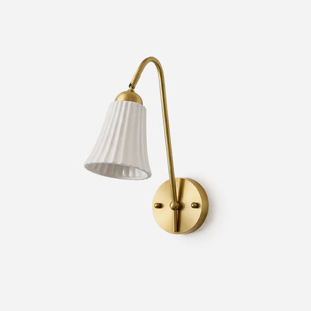 Dorelia Curated Solid Brass Wall Sconce
