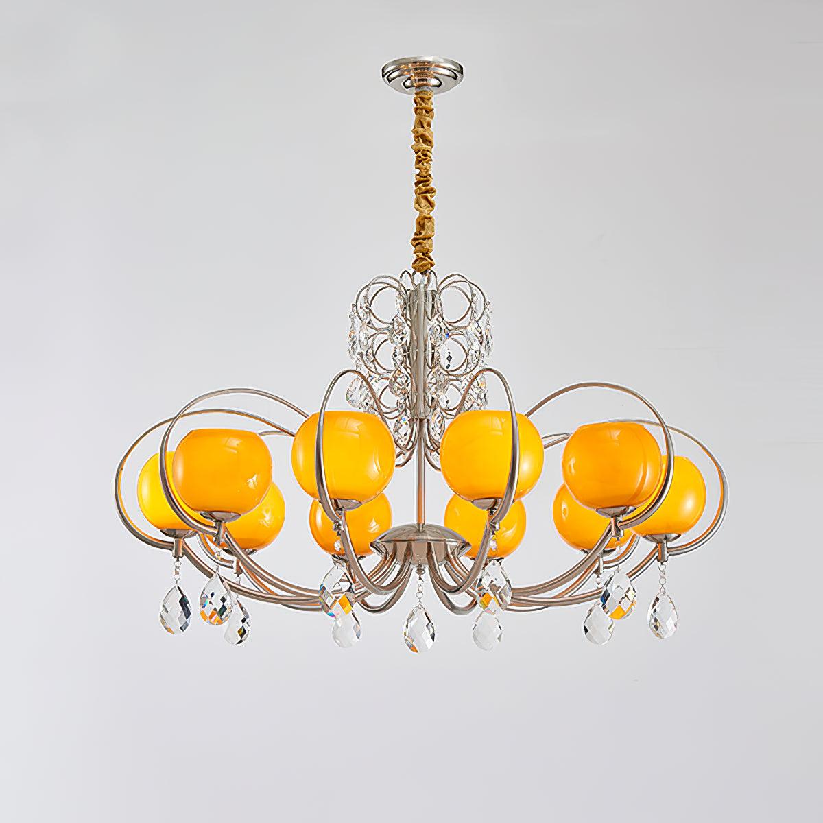 Doria Crystal Curated Mouth-Blown Frosted Glass – structural canopy joint detail #1