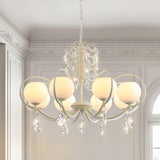 Doria Crystal Curated Mouth-Blown Frosted Glass – illuminated warm ambiance setting
