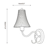 Dorienne Curated Solid Brass Wall Sconce – macro detail view