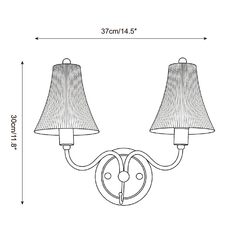 Dorienne Curated Solid Brass Wall Sconce – illuminated warm ambiance setting