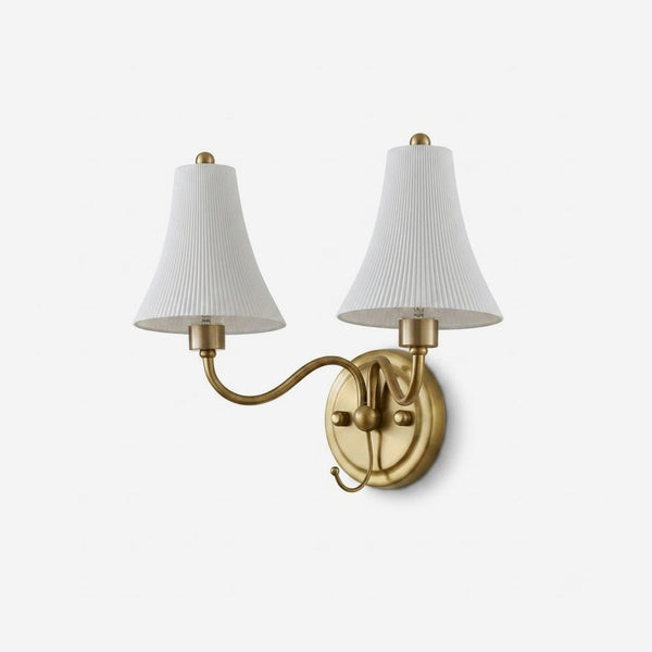 Dorienne Curated Solid Brass Wall Sconce