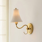 Dorienne Curated Solid Brass Wall Sconce – W 14cm x H 30cm  W 5.5 x H 11.8 finish configuration #1