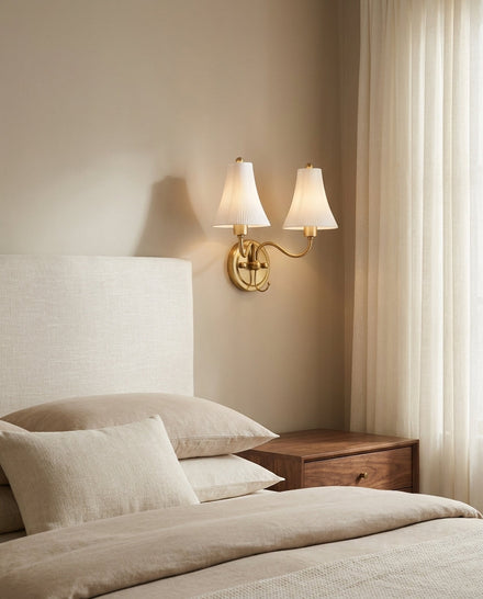 Dorienne Curated Solid Brass Wall Sconce