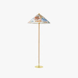 Spanish Alabaster Floor Lamp View 9 | Douli Hand-Woven Rattan Floor Lamp | Wabi-Sabi Designer Standing Light | JINSHE | JINSHE
