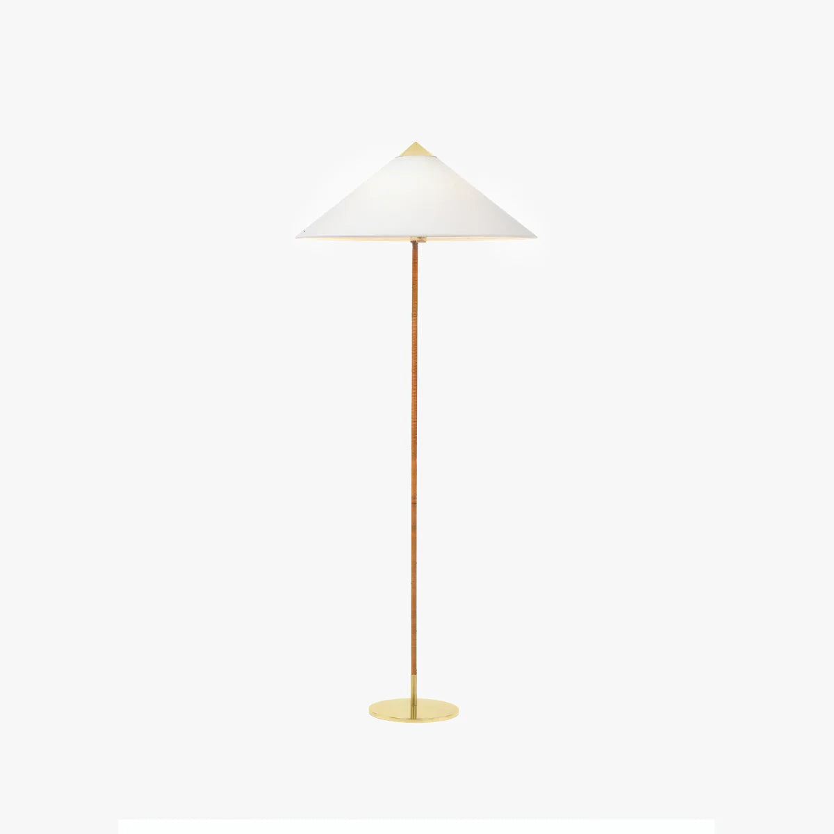 Spanish Alabaster Floor Lamp View 10 | Douli Hand-Woven Rattan Floor Lamp | Wabi-Sabi Designer Standing Light | JINSHE | JINSHE