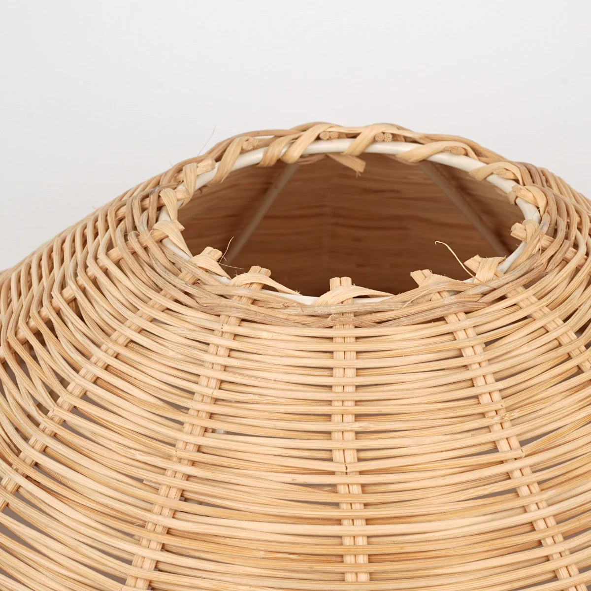 Spanish Alabaster Floor Lamp View 8 | Douli Hand-Woven Rattan Floor Lamp | Wabi-Sabi Designer Standing Light | JINSHE | JINSHE
