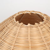 Spanish Alabaster Floor Lamp View 8 | Douli Hand-Woven Rattan Floor Lamp | Wabi-Sabi Designer Standing Light | JINSHE | JINSHE