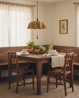 Drapelle Curated Solid Hardwood Pendant Light – dimensional scale reference