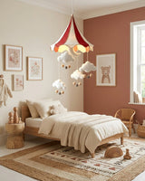 Dreamelle Curated Finished Iron Pendant Light – unlit natural material contrast