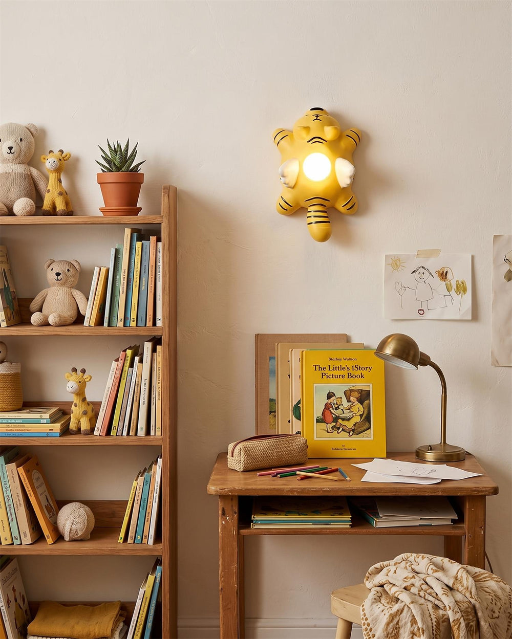 Dreamy Paws Curated Iron & Glass Wall Sconce