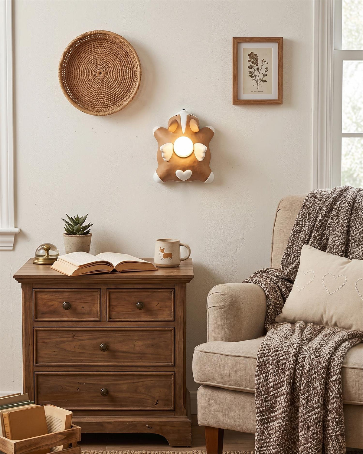 Dreamy Paws Curated Iron & Glass Wall Sconce – architectural ceiling profile