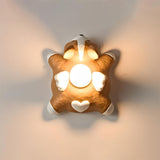Dreamy Paws Curated Iron & Glass Wall Sconce – unlit natural material contrast
