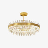 Drum Glass Curated Mouth-Blown Frosted Glass Cha – illuminated warm ambiance setting #1