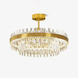 Drum Glass Curated Mouth-Blown Frosted Glass Cha – Mouth-Blown Frosted Glass Chandelier