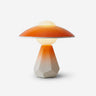 Duskora Curated Mouth-Blown Frosted Glass Table