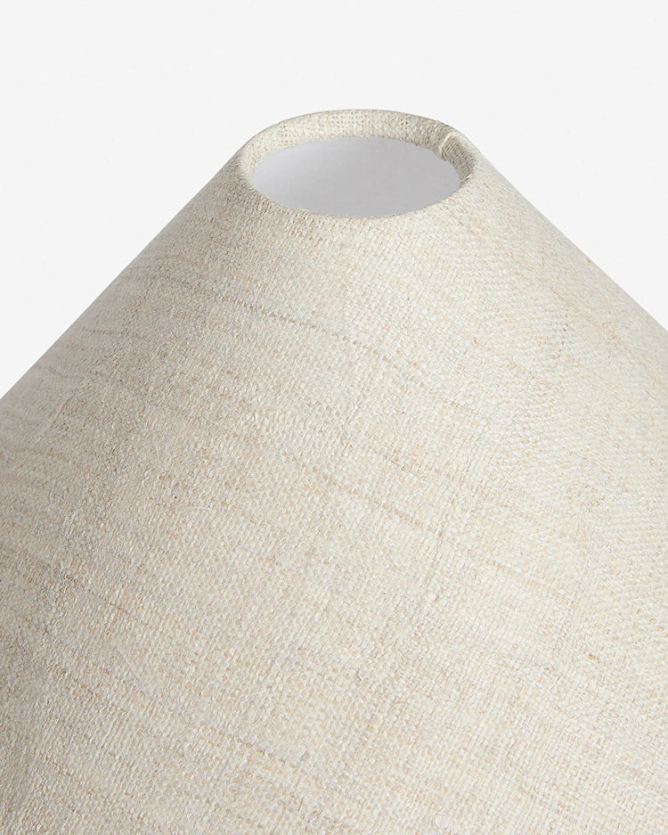 Duvora Floor Curated Solid Hardwood Floor Lamp – unlit natural material contrast
