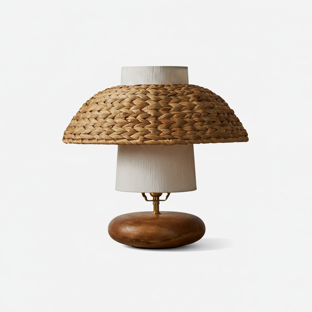 Earthbound Curated Solid Hardwood Table Lamp – Solid Hardwood Table Lamp