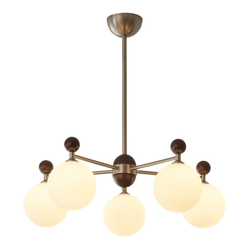 Ecliptica Curated Mouth-Blown Frosted Glass Chan – architectural ceiling profile #1