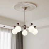 Ecliptica Curated Mouth-Blown Frosted Glass Chan – illuminated warm ambiance setting