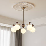 Ecliptica Curated Mouth-Blown Frosted Glass Chan warm illuminated room view