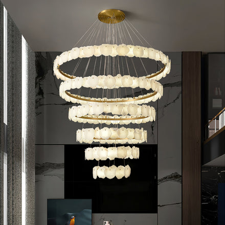 Ecliptica Spiral Alabaster Curated Alabaster Cha