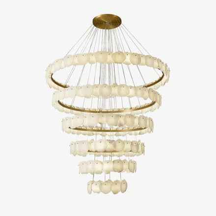 Ecliptica Spiral Alabaster Curated Alabaster Cha