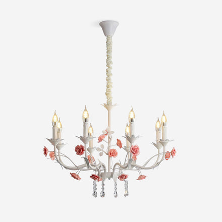 Eden Rose Curated K9 Bohemian Crystal Chandelier
