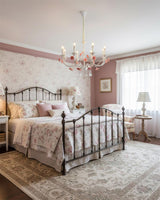 Eden Rose Curated K9 Bohemian Crystal Chandelier – handcrafted surface texture