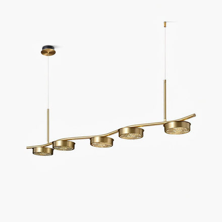 Eichholtz Aldo Curated Solid Brass Chandelier