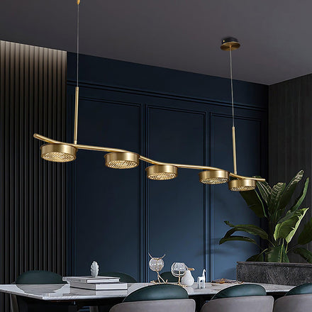 Eichholtz Aldo Curated Solid Brass Chandelier