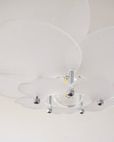 Elarienne Curated Optical Acrylic Pendant Light – dimensional scale reference